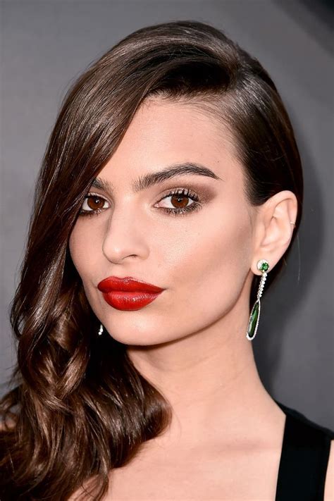 emily ratajkowski lips|Emily Ratajkowskis Best Beauty Looks